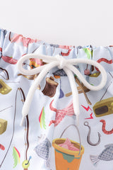 Fishing boy trunk shorts