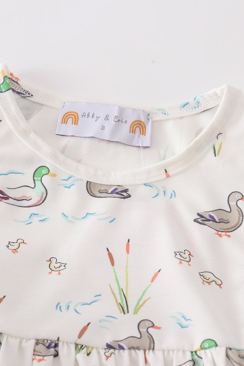 Sage duck girl set