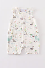 Sage Mallard Floral Jon Jon