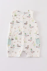 Sage Mallard Floral Jon Jon