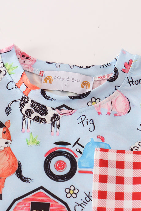 Farm animal boy set