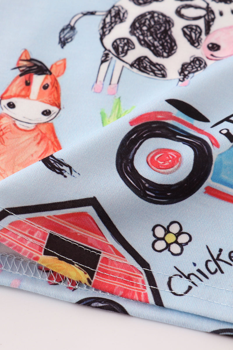 Farm animal boy set