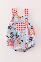 Farm animal boy bubble
