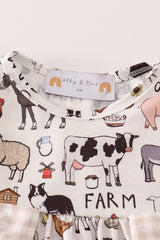 Beige Farm Bloomer Set