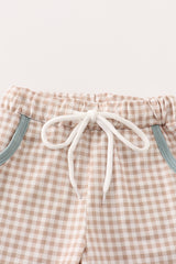 Puppy embroidery boy set