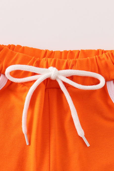Orange boy shorts