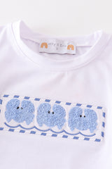 Crab french knot boy set