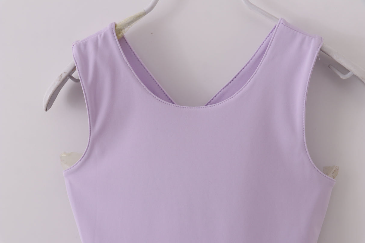 Lavender active sporty tennis dress