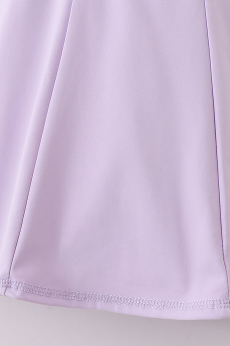 Lavender active sporty tennis dress