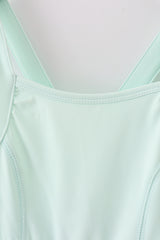 Mint active sporty ruffle tennis dress