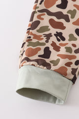 Camouflage print boy pants