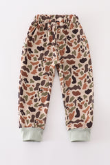 Camouflage print boy pants