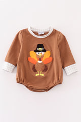 Brown turkey french knot boy bubble