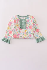 Floral print dress