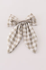 Grey girl hair sailor bow