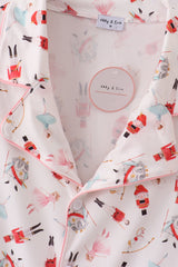 Christmas nutcracker print women gown