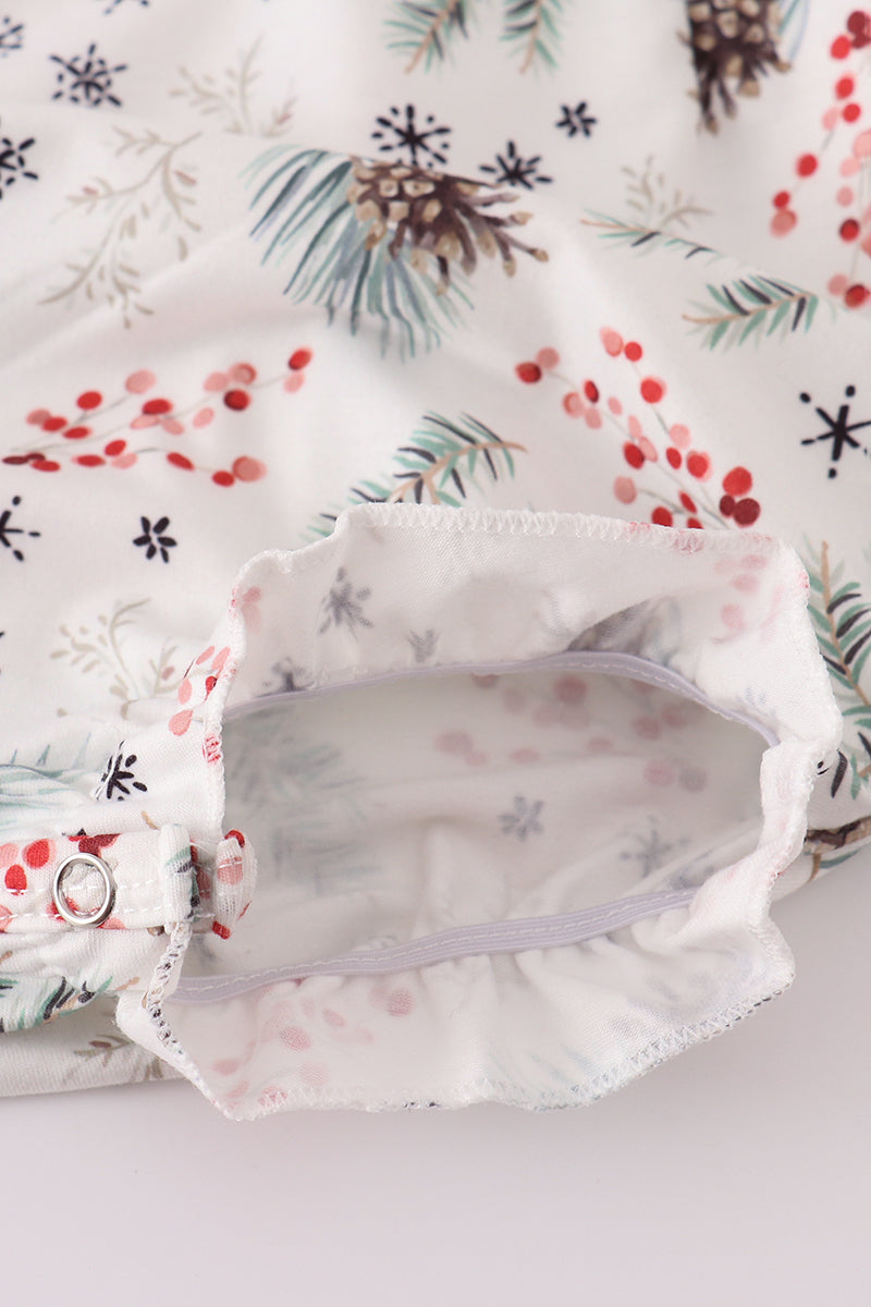Sage ruffle bubble