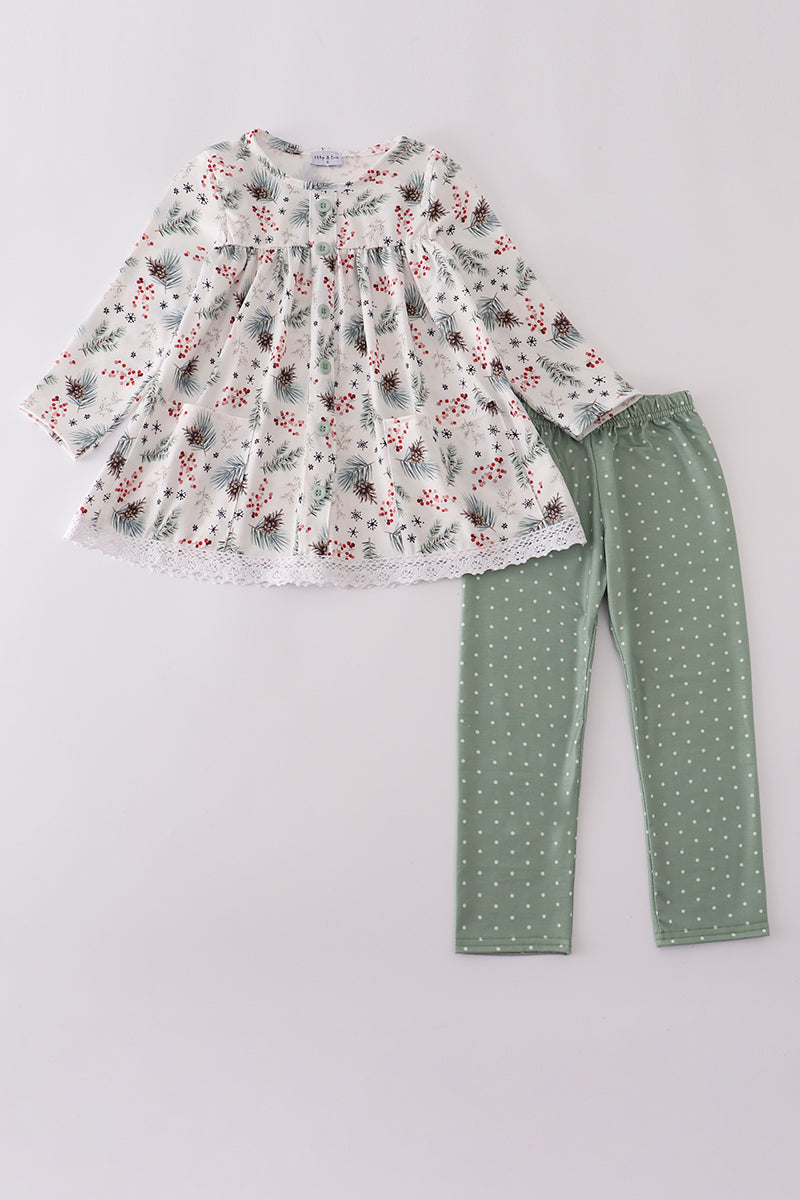 Sage dress pants set