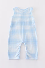 Blue valentine XOXO smocked boy jonjon