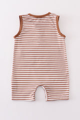 Brown stripe print boy jonjon