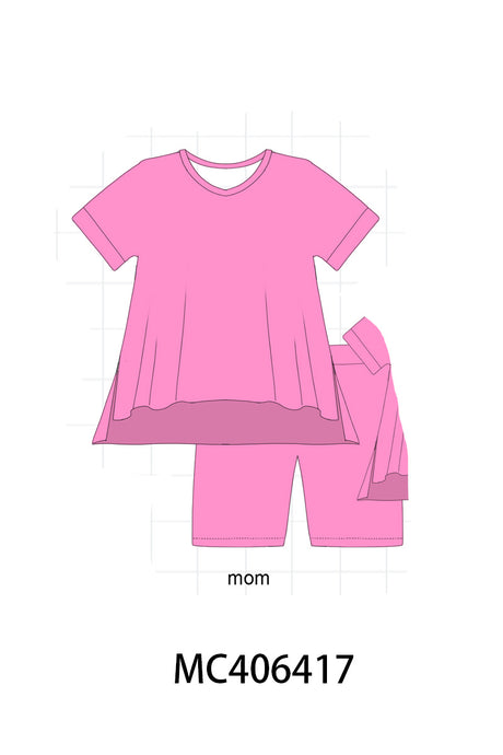 Hot pink mom&me lounge set