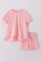 Pink mom&me lounge set