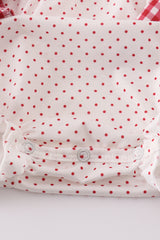 Strawberries applique girl bubble