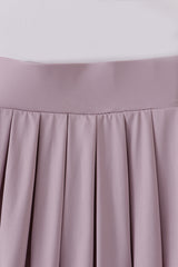 Purple yoga fabric girl skorts