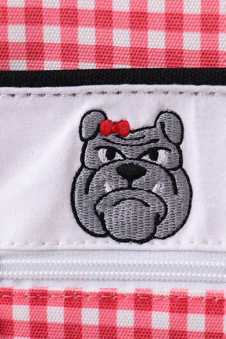 Georgia bulldogs embroidery girl schoolbag