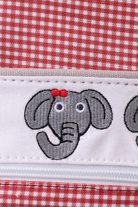 Alabama elephant embroidery girl schoolbag