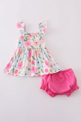 Blossom bliss girl bloomer set