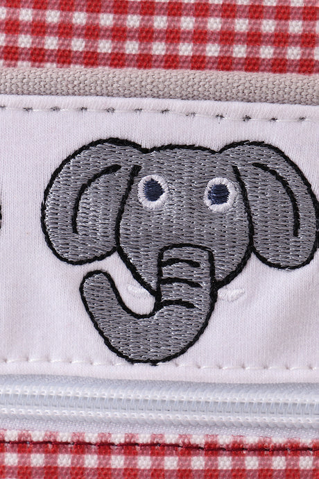 Alabama elephant embroidery boy schoolbag