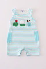 Blue stripe golf french knot jonjon