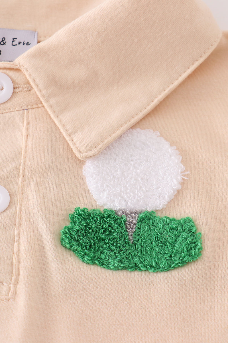 Golf french knot tennis pleats dress