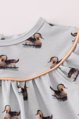 Duck print bloomer set