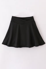Black mom&me active skorts