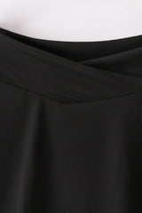 Black mom&me active skorts