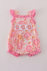 Pink Floral Ruffle Bubble