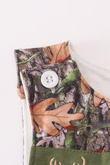Forest hunting deer embroidery jonjon