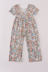 Vintage bloom bamboo jumpsuit