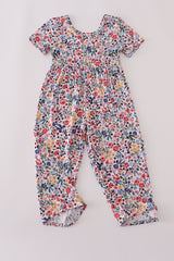 Paisley floral bamboo jumpsuit