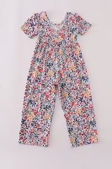 Paisley floral bamboo jumpsuit