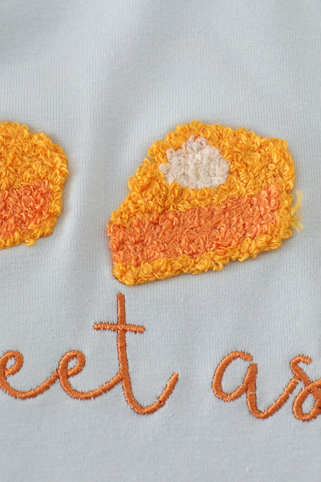 Sweet as pie french knot boy bubble