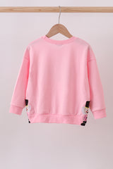 Pink MAMA glitter mom&me top