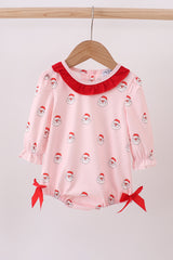 Christmas santa claus ruffle bubble