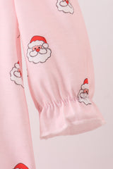 Christmas santa claus ruffle bubble