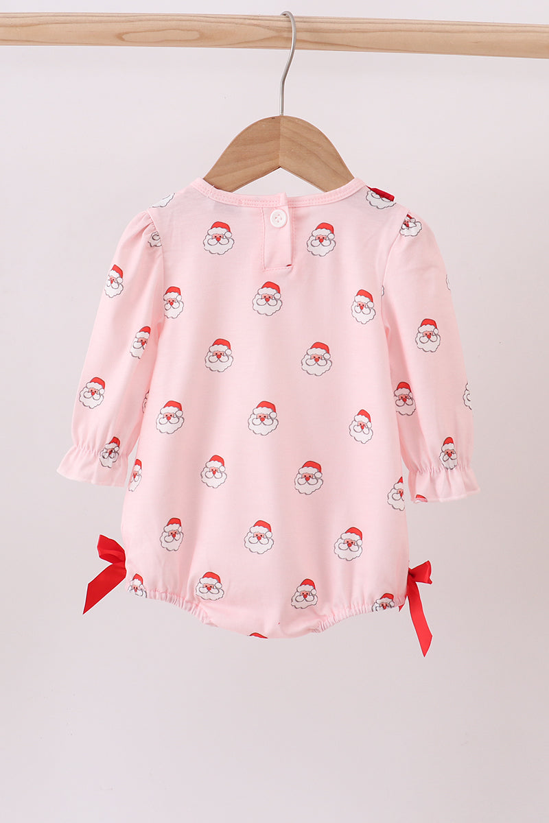 Christmas santa claus ruffle bubble