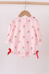 Christmas santa claus ruffle bubble