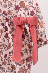 Autumn bloom corduroy ruffle bubble