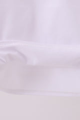 White deer embroidery top